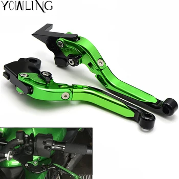 

with Z650 logo High Quality Motorcycle Adjustable Folding Extendable Brake Clutch Lever For Kawasaki Z650 Z 650 2016 2017 2018