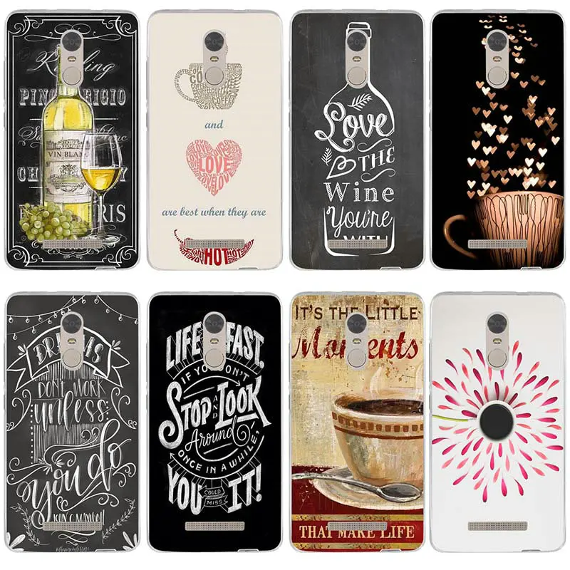 

Soft Mobile Phone Case TPU Cover for Xiaomi Redmi Mi Note 2 3 3S 4X 4A 6 5 5S 5A 6 8 A1 Pro Plus Ok But First Coffee Funny Style
