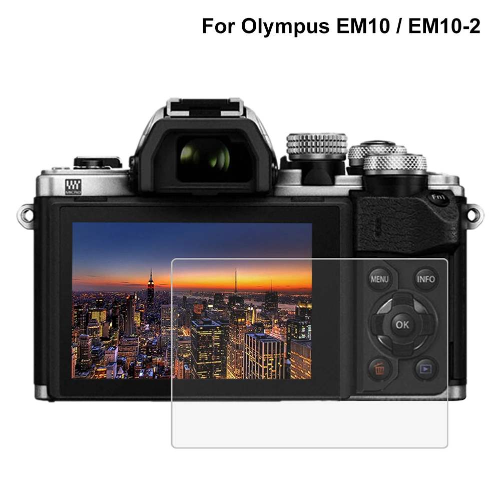 

For Olympus E-M10 II EPL8 EP5 EM1 LCD Screen Guard Film Protector Tempered Glass Anti-scratch explosion proof Anti-piercing