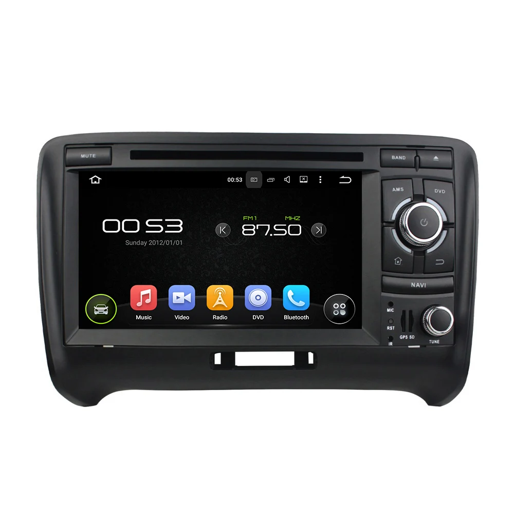 Cheap KLYDE 7" 2 Din Android 8.1 Car Radio For Audi TT 2006-2013 Multimedia Player Stereo Audio DVD Player Quad Core 0