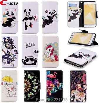 

Wallet Leather Pouch For Huawei Honor 7X 7A Y9 2018 Y7 P Smart P20 PRO P9 LITE MINI MATE 10 P10 Y6 2017 Panda Stand Cover 100pcs