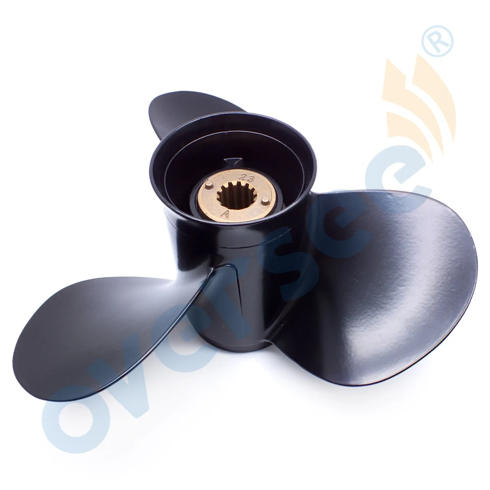 Aluminum Propeller 1311-111-13 Size 11 1/8X13 R For Mercury 30HP 40HP Outboard Motor Motor 11-1/8x13 48-855860A5