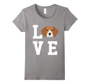 

I Love My Dog Beagle Animal Lover T-Shirt Hot Sale Fashion Women Fitness T Shirt 2017 Hiphop Summer Shirt Sexy Femme