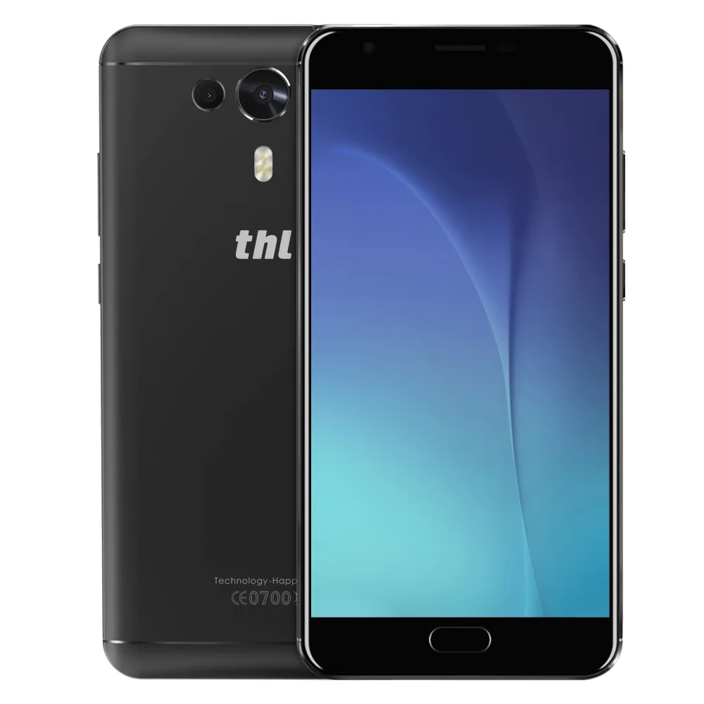 Оригинал THL рыцарь 1 4 г Phablet 5,5 ''Android 7,0 MTK6750T Octa Core 3 ГБ + 32 ГБ 13MP + 2MP двойной сзади камеры отпечатков пальцев мобильный телефон