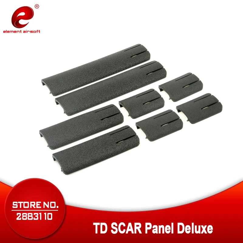 

Element Airsoft RIS Picatinny / Weaver Rail Cover TD SCAR Panel Deluxe Version Accessories EX339