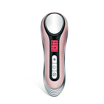 

Anion Sonic Hot Cold Face Massager Beauty Skin Care Vibration Anti-aging Firming Anti-wrinkle Spa Machine Rechargeable