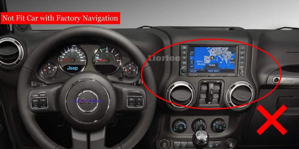 Sale 10.1" HD 1080P IPS LCD Screen Android 8 Core For Jeep Wrangler 2011~2018 Car Radio BT 3G/4G WIFI AUX USB GPS Navi Multimedia 5
