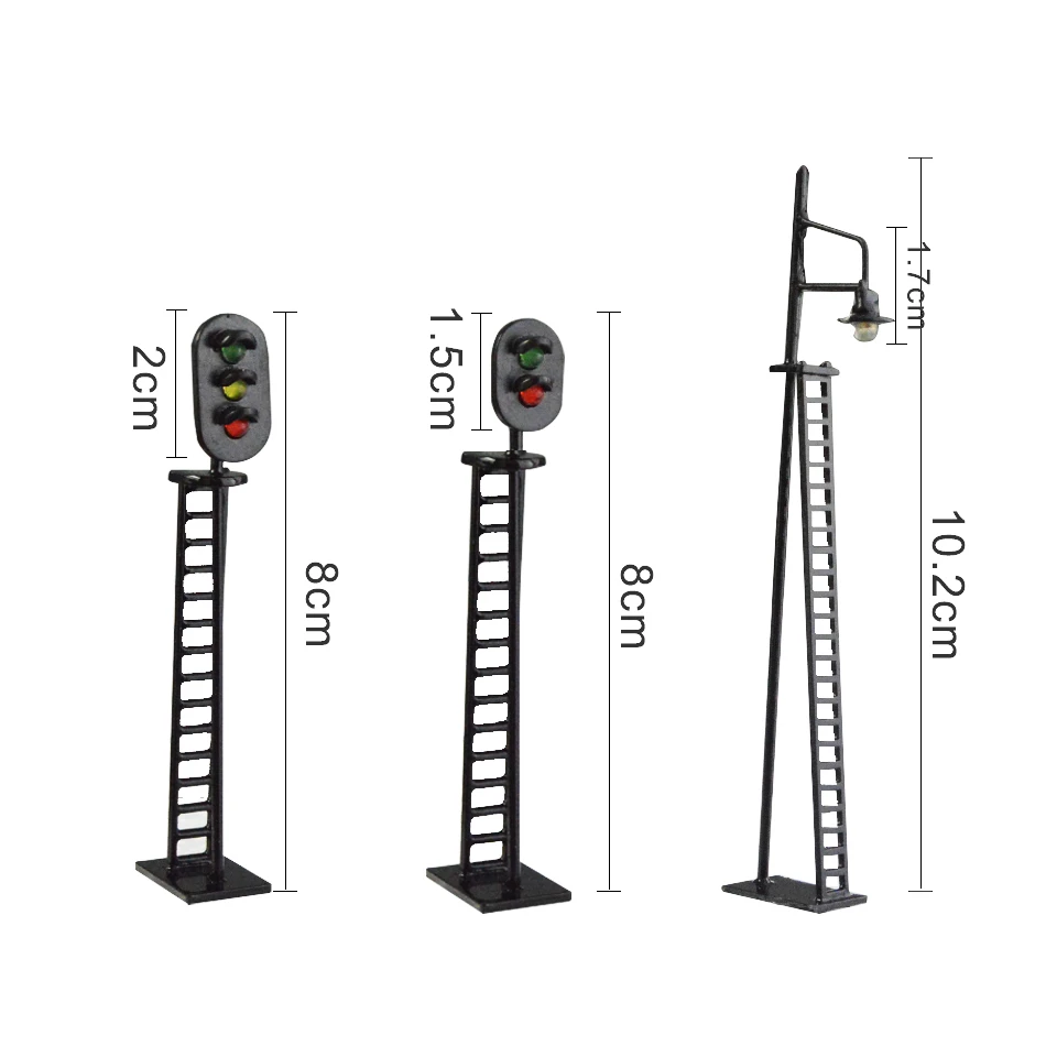 187 Traffic Signal Lights Ho Model Building Train Railway Layout Toys