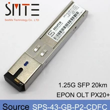 Источник SPS-43-GB-P2-CDFC EPON-OLT-PX20+ SFP-20km-1.25G волоконно-оптический трансивер