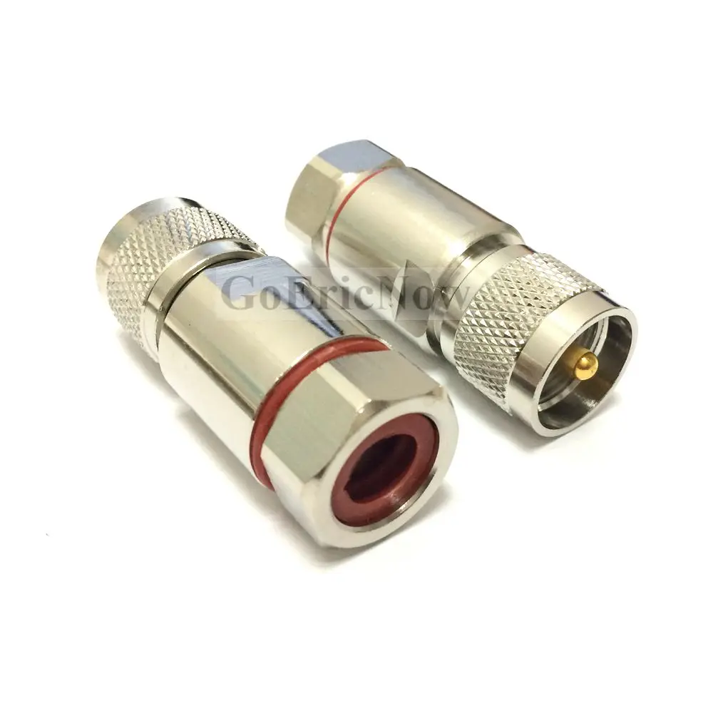 10 шт. RF Coax UHF SL16 M штекер/гнездо для 50-9 1/2/50-12 фидерный Кабельный разъем |