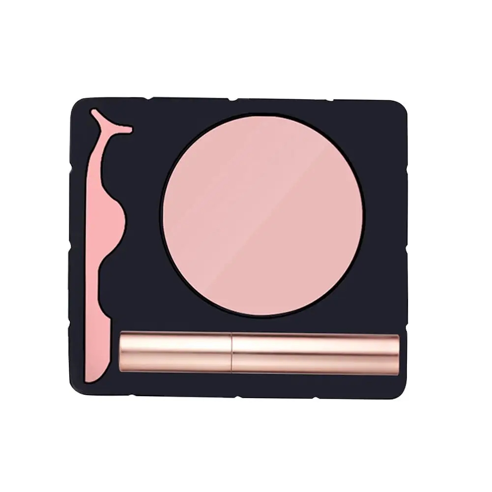Eyeliner Magnético Eyeashes Impermeável Longa Duração Cílios Postiços 40p Kit 12 Cílios postiços