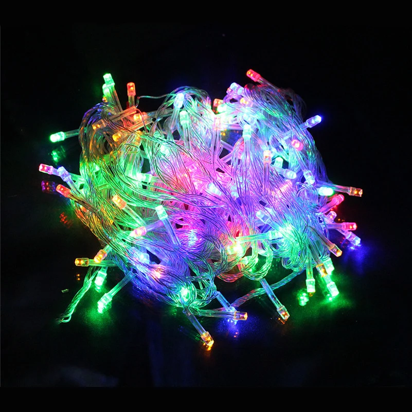 

EU or US plug LED String light 10M 100Leds with 8 Modes Fairy Twinkle Decorative Light for Party,Wedding,Chirstmas Tree,Patio