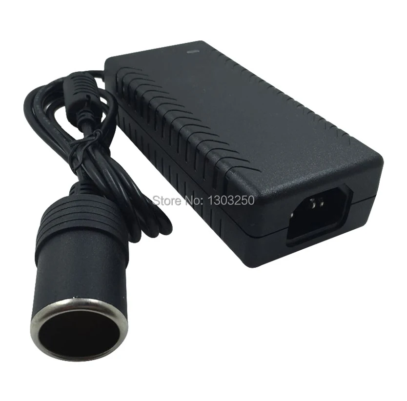 AC DC 12V 5A автомобильный прикуриватель адаптер питания 60W Переключатель для