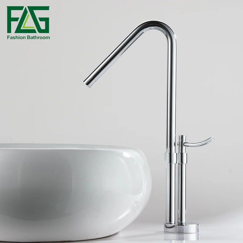 spedizione gratuita moderno bagno rubinetto ottone cromato polacco single handle vasca da bagno lavabo rubinetto