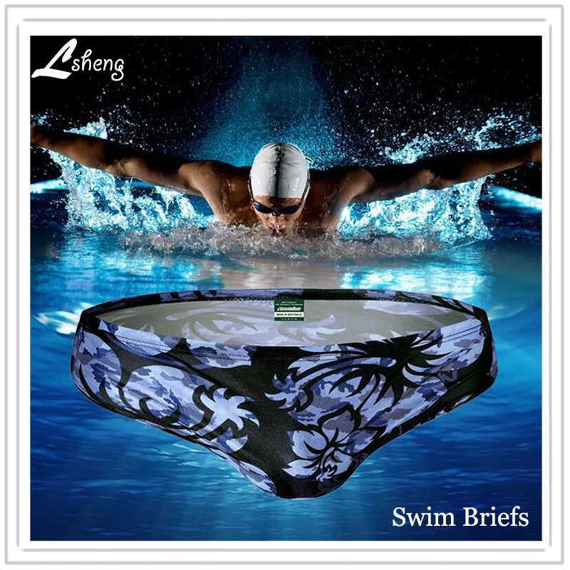 New Summer Hot Brand AB Men s Swimwear Seaside Fashion Leisure SwimmingShorts Men SwimBriefs font b