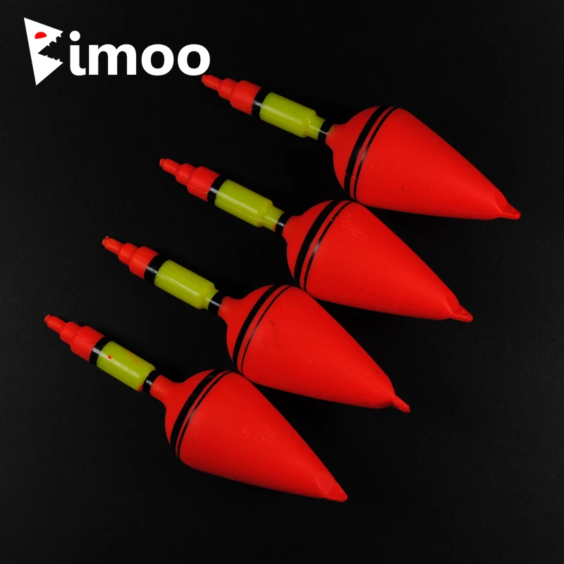 Bimoo 4 قطع بطن كبير 55 جرام الطفو البلاستيك بوبر السلور الصيد يطفو الكارب تعويم المياه المالحة المياه العذبة Bimoo 4 قطع بطن كبير 55 جرام الطفو البلاستيك بوبر السلور الصيد يطفو الكارب تعويم المياه المالحة المياه العذبة