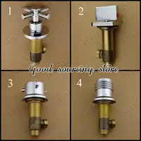 bathroom brass split mixer valve, shower faucet accessory