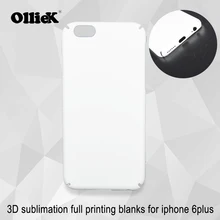olliek компании Новое поступление 3D пустая Сублимация Жесткий PC Полный Чехол для iPhone 66 S Plus, поддержка напечатать ваш дизайн