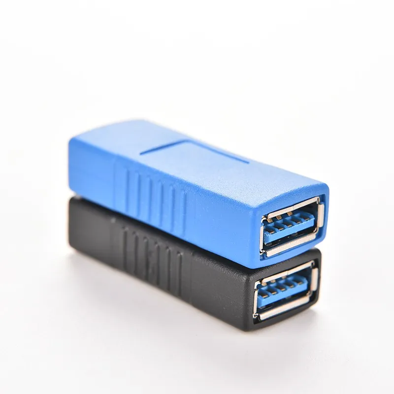 USB 3,0 Тип женщина к женский разъем адаптера USB3.0 из AF в AF Переходник F/F Пол смены Extender конвертер для ноутбука 1 шт