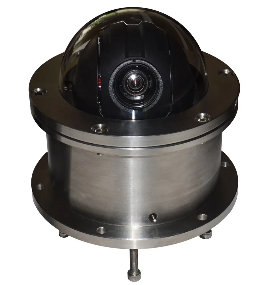 1080p 100m Underwater Ptz Ip Camera Poe Power For Marine Monitoring And