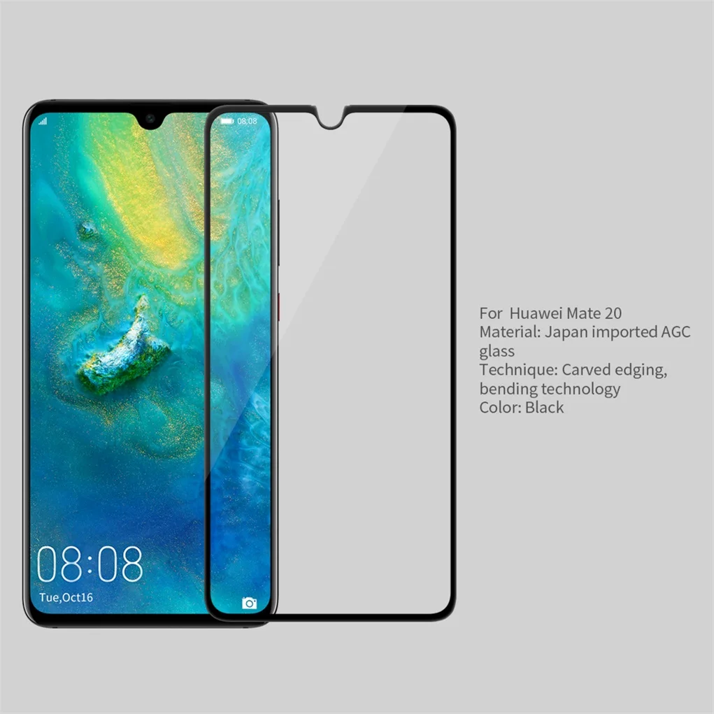 3D CP+ Max Стекло для huawei Mate 20/20 Pro Nillkin Экран протектор Curve полный охват 9 H дуги Премиум закаленное Стекло