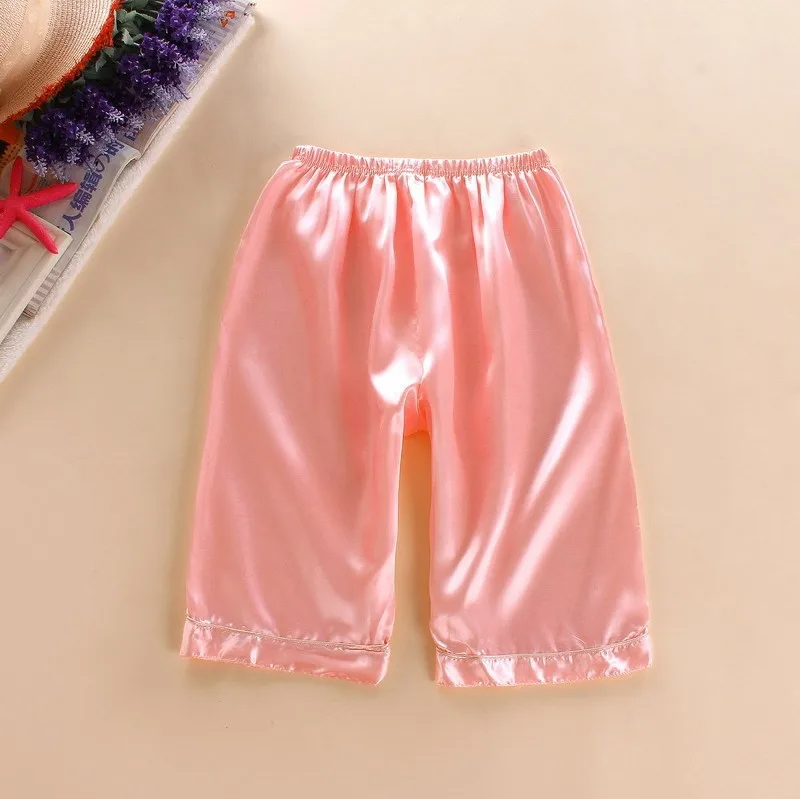 5 компл./лот, летние женские пижамные комплекты с коротким рукавом, атласное, розовое, женская ночная рубашка, блузка, рубашка+ короткие штаны, пижама, домашний костюм M L XL