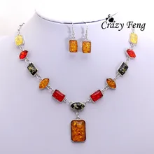 Новейший женский винтажный Ретро Серебряный цвет Африканский Свадебный комплект ювелирных изделий цепочка ожерелье серьги наборы