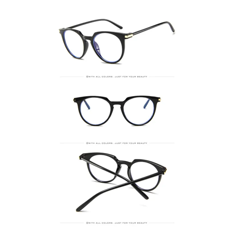 Новые очки для чтения унисекс, Ретро стиль, круглые очки, оправа, в виде геометрических фигур оптические очки Для мужчин прозрачные очки для Для женщин