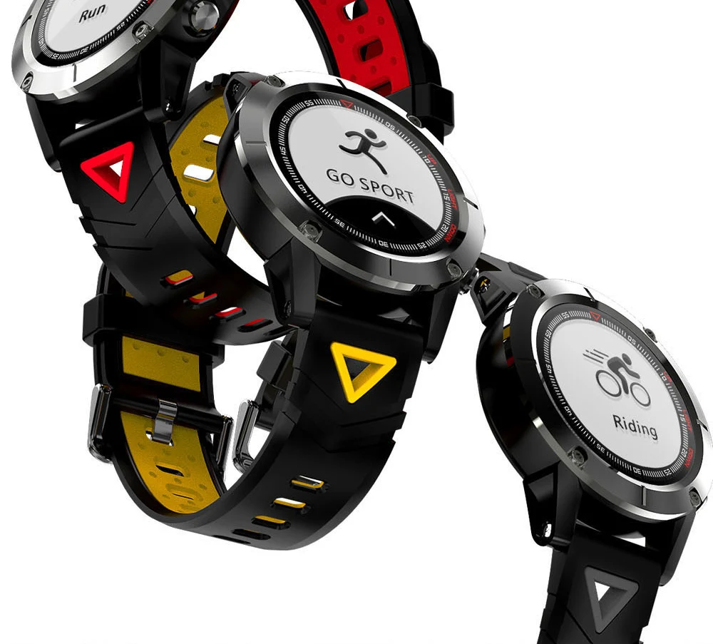 G01 1.05 inch Sports Smart Watch Bluetooth 4.0 IP68 Waterproof Call / Message Reminder Heart Rate Monitor Sleep Monitoring Functions