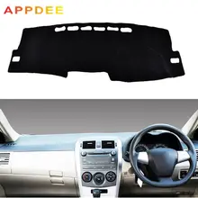 APPDEE приборной панели автомобиля крышка тире коврики для toyota corolla axio Fielder 2007 2008 2009 2010 2011 Авто Non-slip козырек от солнца коврик ковер