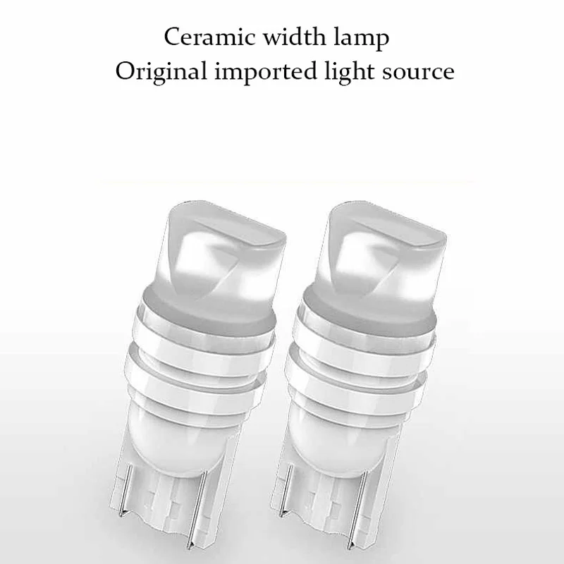 

4PCS ceramic width lamp super bright led positioning light car daytime running lights driving lights t10 small bulb modification