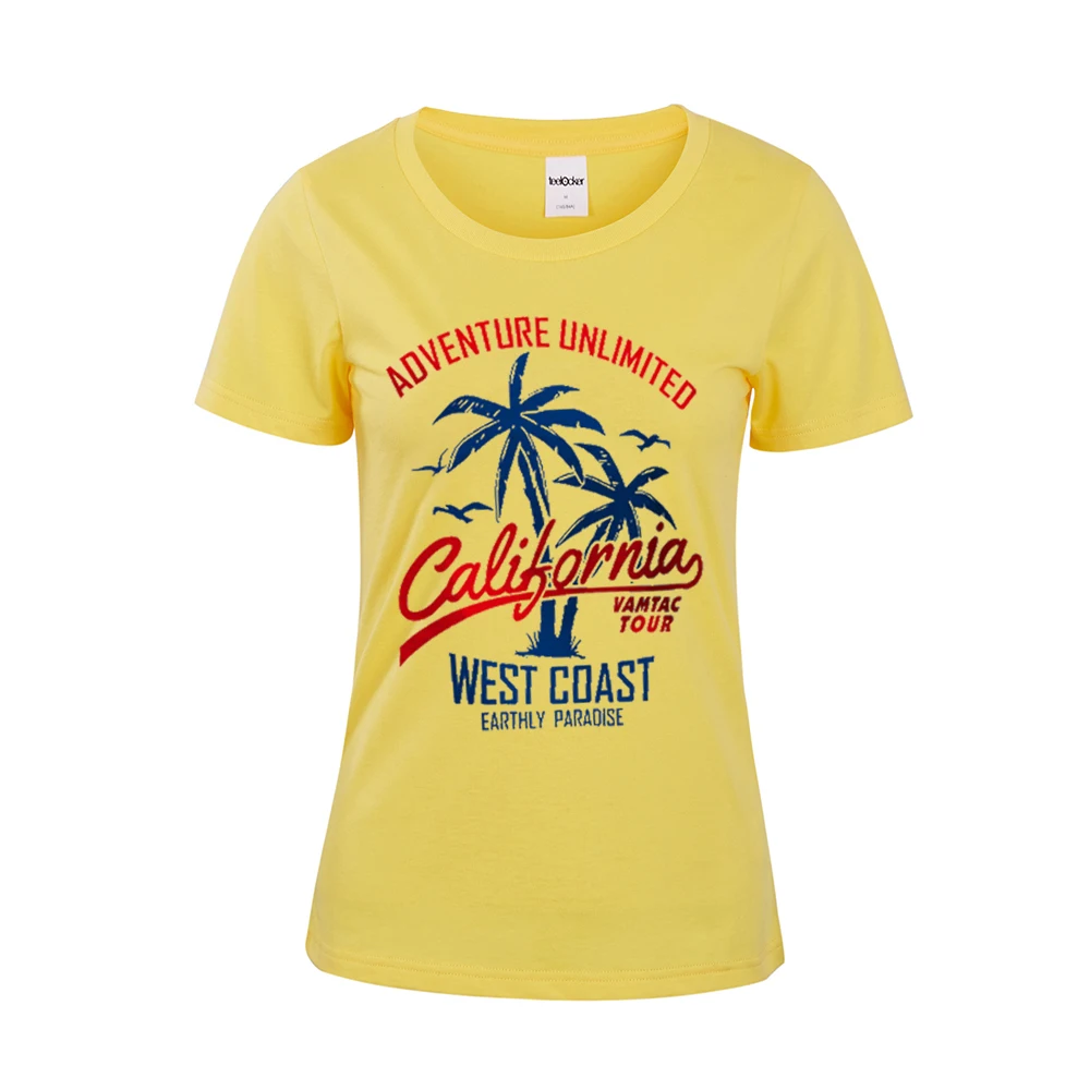 Мужская футболка adventure unlimited California VAMTAC TOUR west coast earthly paradise лето 2019|Футболки| |