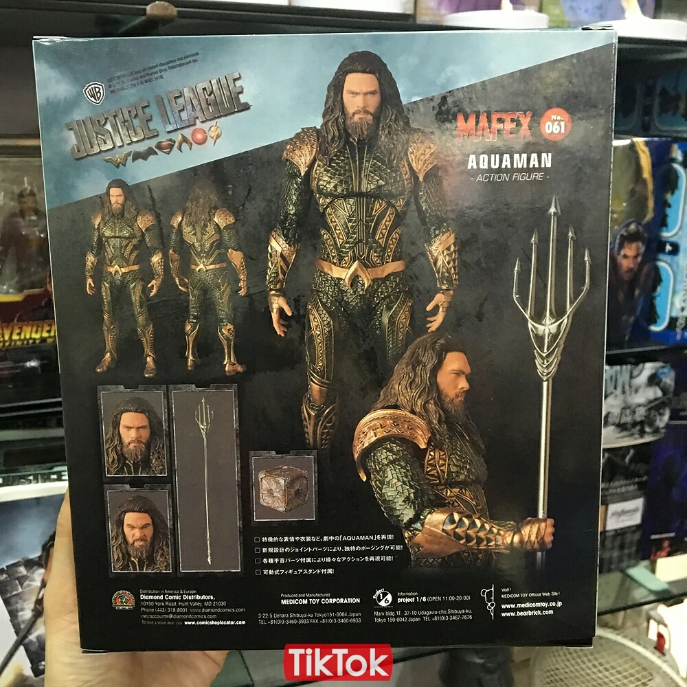 Экшн фигурка из фильма Aquaman 061 Артур Карри Орин мультяшная игрушка модель кукла