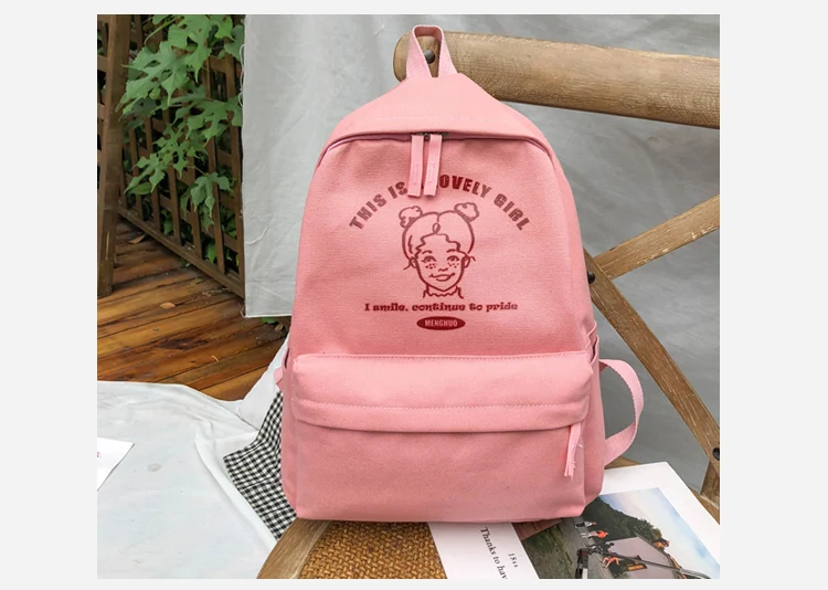 Menghuo Preppy Style Women Backpack for School Teenager Girls School Bag Ladies Canvas Fabric Backpack Female Bookbag Mochilas_34_29