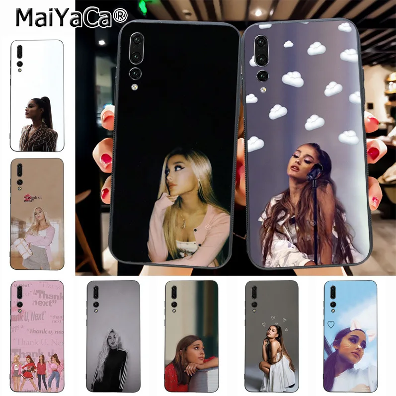 

Maiyaca Ariana grande Top Detailed Popular Phone case for Huawei P20 P20 pro Honor9 Mate10 case Cover