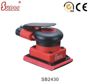 

Pneumatic Air Power Orbital Sander Square Polisher Jitterbug Sander NON VACUUM ORBIT 3mm (SB2430)