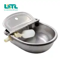 Bauernhof Vieh Cattle Pferd Trinker Schüssel Edelstahl Automatische Waterer Outlet Float Schüssel Für Rinder Hund Schafe Bauernhof Werkzeuge