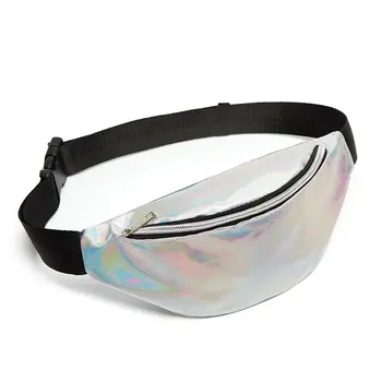 

2019 Newest Style Bags For Women Waist Bag Fanny Running Belt Zip Clutch Purse Holiday Bag Black Gold Silver Pink Purple