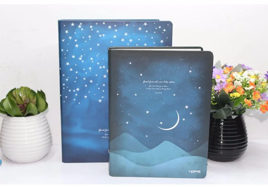 Galaxy notebook Starry Sky A5 бумага 80 листов 4 цвета