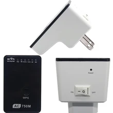 NOYOKERE Hot Sale 750Mbps Wifi Repeater Wireless Range Extender Booster 802.11N Durable Signal Amplifier wlan US