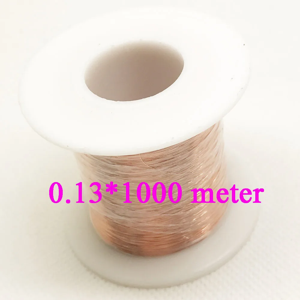 

0.13mm QA-1-155 Polyurethane Enameled Copper Wire Repair wire 1000 meter 500meter