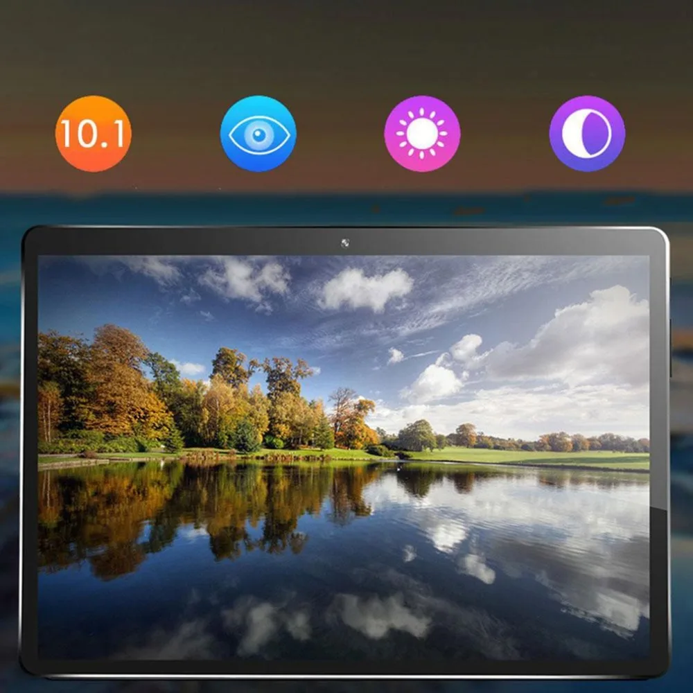 Планшеты на Android 10,1 дюймов планшет 1 ГБ ОЗУ 16 Гб ПЗУ Android 7,0 Phablet планшетный ПК 1280*800 две sim-карты двойная камера Поддержка OTG