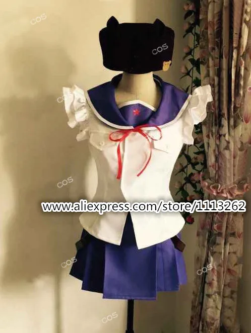 

New Anime School-Live! Kurumi Ebisuzawa School Uniform Lolita Suits Girl Cosplay Costume Halloween Outfits Free Shipping