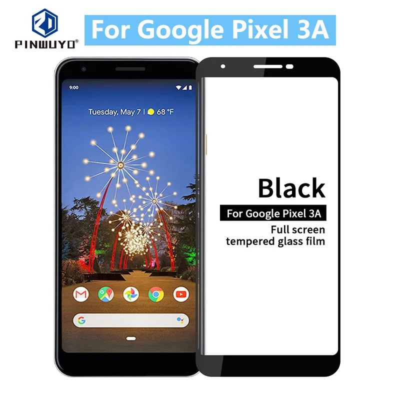 Купить Google Pixel 3A Original PINWUYO 9H Full Cover Toughened Tempered Glass Screen Protector Film For  Мобильные телефоны и | Стёкла и плёнки для телефонов (33019355625)