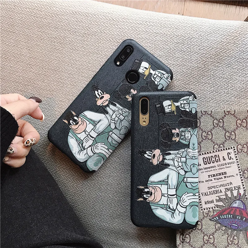 

Cute Cartoon Patterned Phone Case For Huawei P20 Pro Cases Soft TPU Cover For Huawei Mate 20 Pro Nova 3i 3 3e 2S Fitted Case