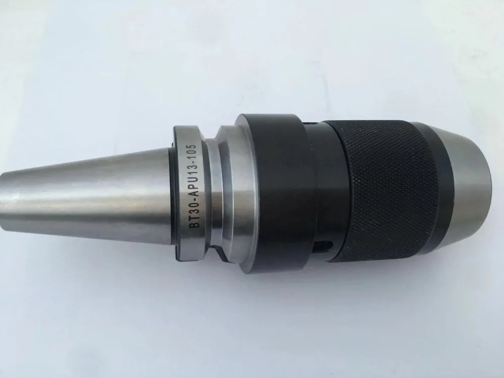 Integrated keyless drill chuck holder Range 1 13mm BT30 APU13 100Lin