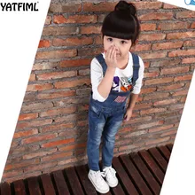 YATFIML/Детские комбинезоны; сезон лето-весна; комбинезоны для малышей; джинсовые комбинезоны для детей