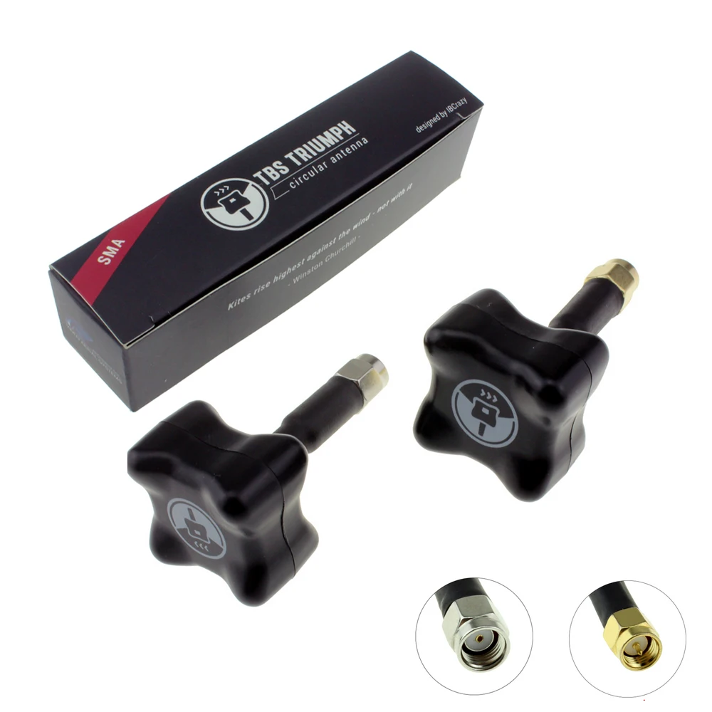 

New Smaller TBS TRIUMPH Team BlackSheep VAS 5.8GHz Circular Polarized Triumph Antenna for FPV Racing Quadcopter
