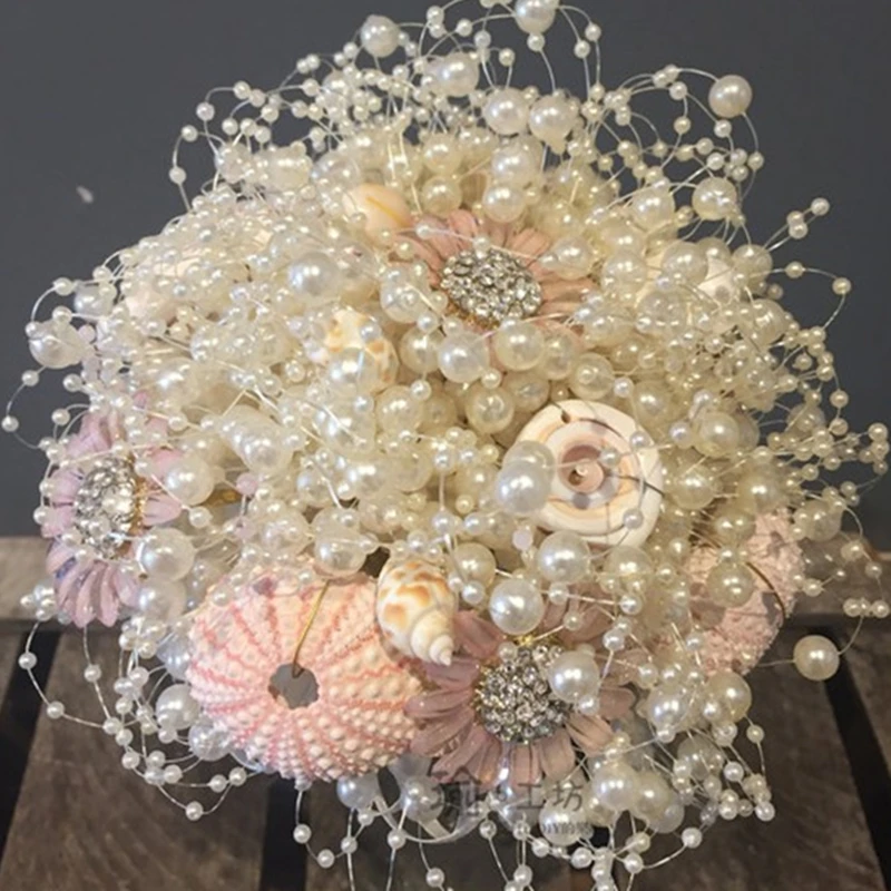 5m Garland Artificial Pearl Beads Chain Wedding Decoration Table Centerpiece Supplies Bride Bouquet DIY Hair Accessories Flower wedding arch cover birthday background supplies birthday backdrop decoration birthday party supplies