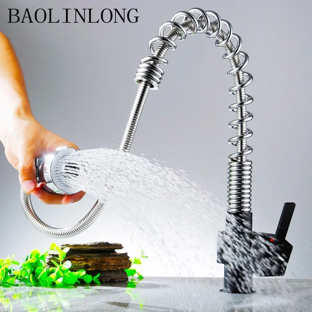 BAOLINLONG Brass adjustable Kitchen Faucets Cozinha Faucet Swivel Spout Sink Faucet Tap BAOLINLONG Brass adjustable Kitchen Faucets Cozinha Faucet Swivel Spout Sink Faucet Tap